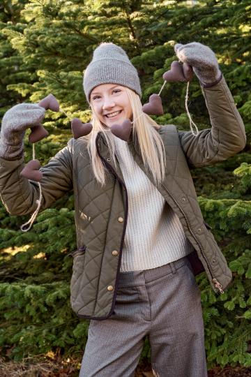 Girlang med 8 hjärtan – My Nostalgic Christmas från Ib Laursen - Röd - Jacobsen Plus