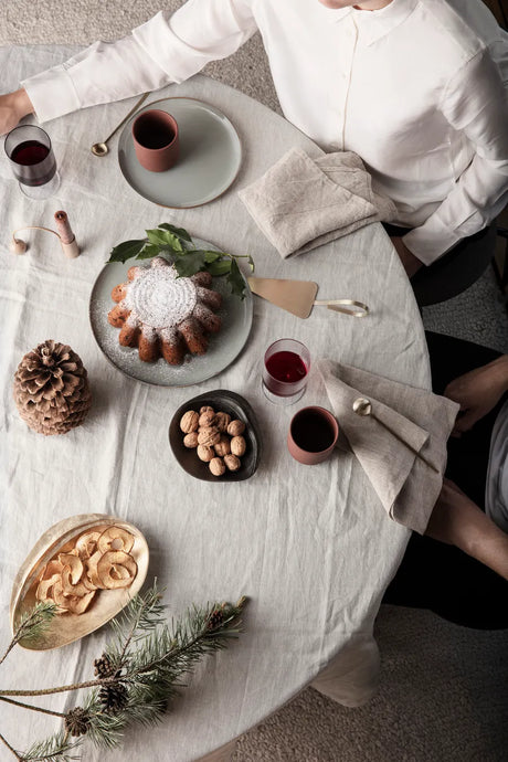 Linneservetter, 2 st från Ferm Living - Naturlig - Jacobsen Plus