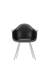 Eames Plastic Armchair DAX, förkromad från Vitra - Deep black - Jacobsen Plus