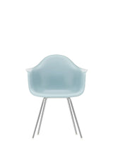 Eames Plastic Armchair DAX, förkromad från Vitra - Ice grey - Jacobsen Plus