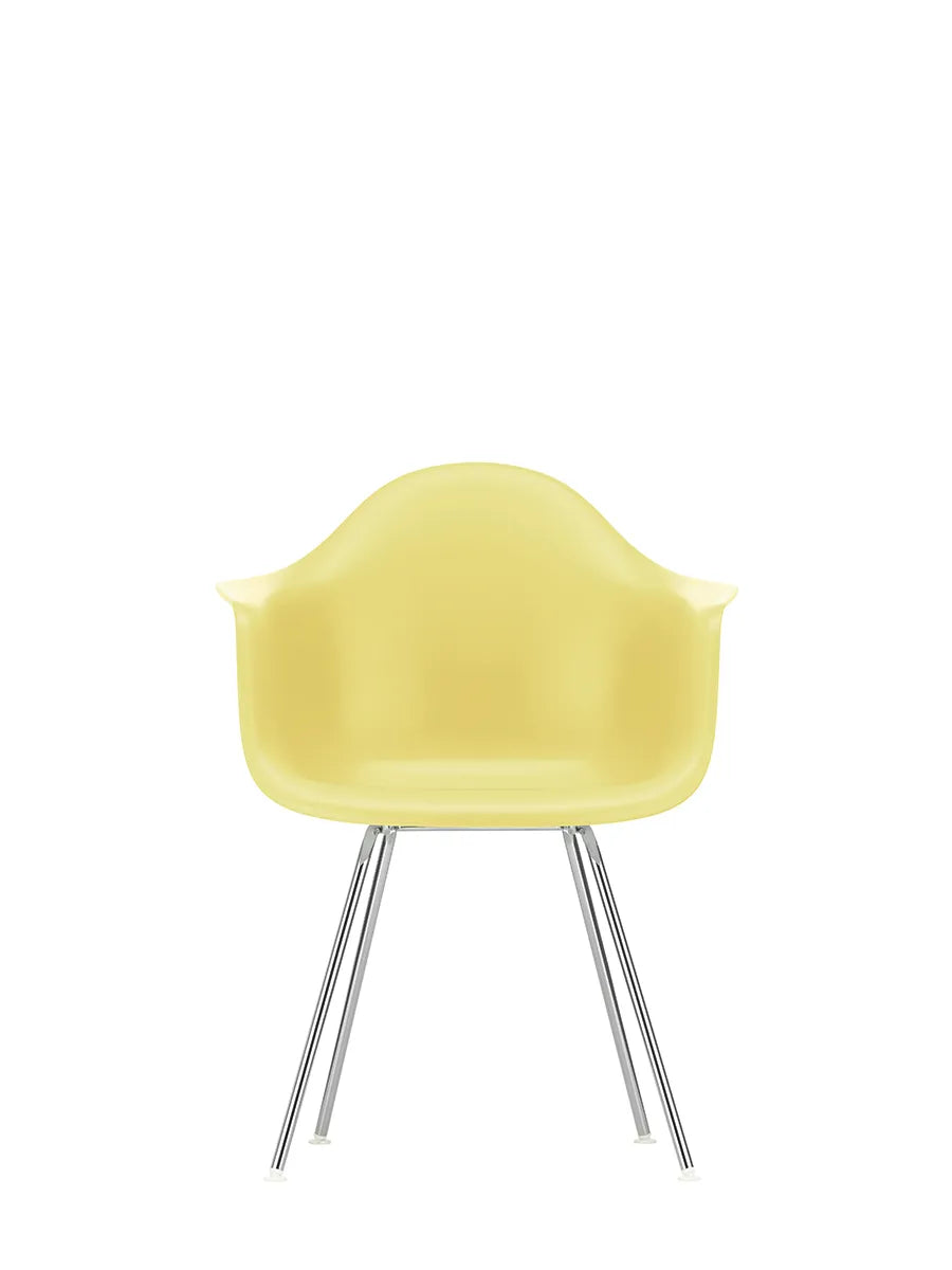 Eames Plastic Armchair DAX, förkromad från Vitra - Citron - Jacobsen Plus