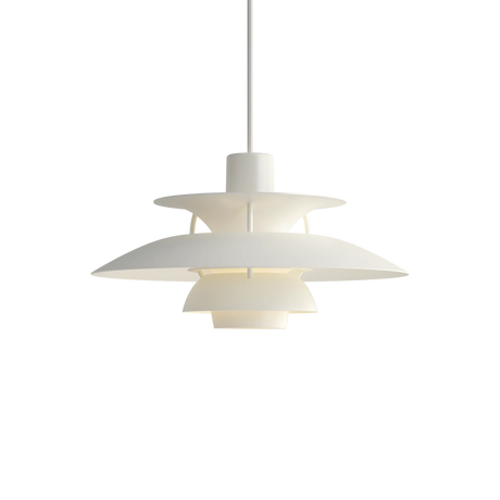 PH 5 Mini pendel, monochrome white av Poul Henningsen - Jacobsen Plus