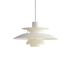 PH 5 Mini pendel, monochrome white av Poul Henningsen