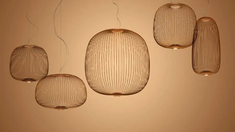 Spokes 3 Pendel från Foscarini - Svart / LED - utan dimmer - Jacobsen Plus