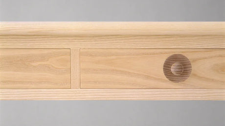 PP305 Skrivbord av Hans J. Wegner - Ek / Såpbehandlad - Jacobsen Plus
