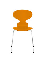3101 Myren Stol lackad av Arne Jacobsen - Burnt Yellow / Krom - Jacobsen Plus