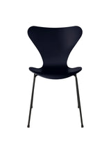 3107 Serie 7 Stol lackerad av Arne Jacobsen - Midnight Blue / Svart - Jacobsen Plus