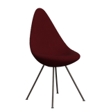 3110 Droppen, helklädd - Brun Brons av Arne Jacobsen - Christianshavn - 1140 Red Uni - Jacobsen Plus