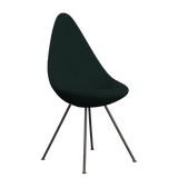 3110 Droppen, helklädd - Brun Brons av Arne Jacobsen - Christianshavn - 1161 Dark Green - Jacobsen Plus