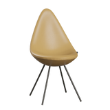 3110 Droppen, helklädd - Brun Brons av Arne Jacobsen - Aura læder - Beige - Jacobsen Plus
