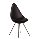 3110 Droppen, helklädd - Brun Brons av Arne Jacobsen - Grace læder - Dark Brown - Jacobsen Plus