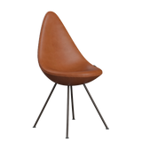 3110 Droppen, helklädd - Brun Brons av Arne Jacobsen - Grace læder - Walnut - Jacobsen Plus