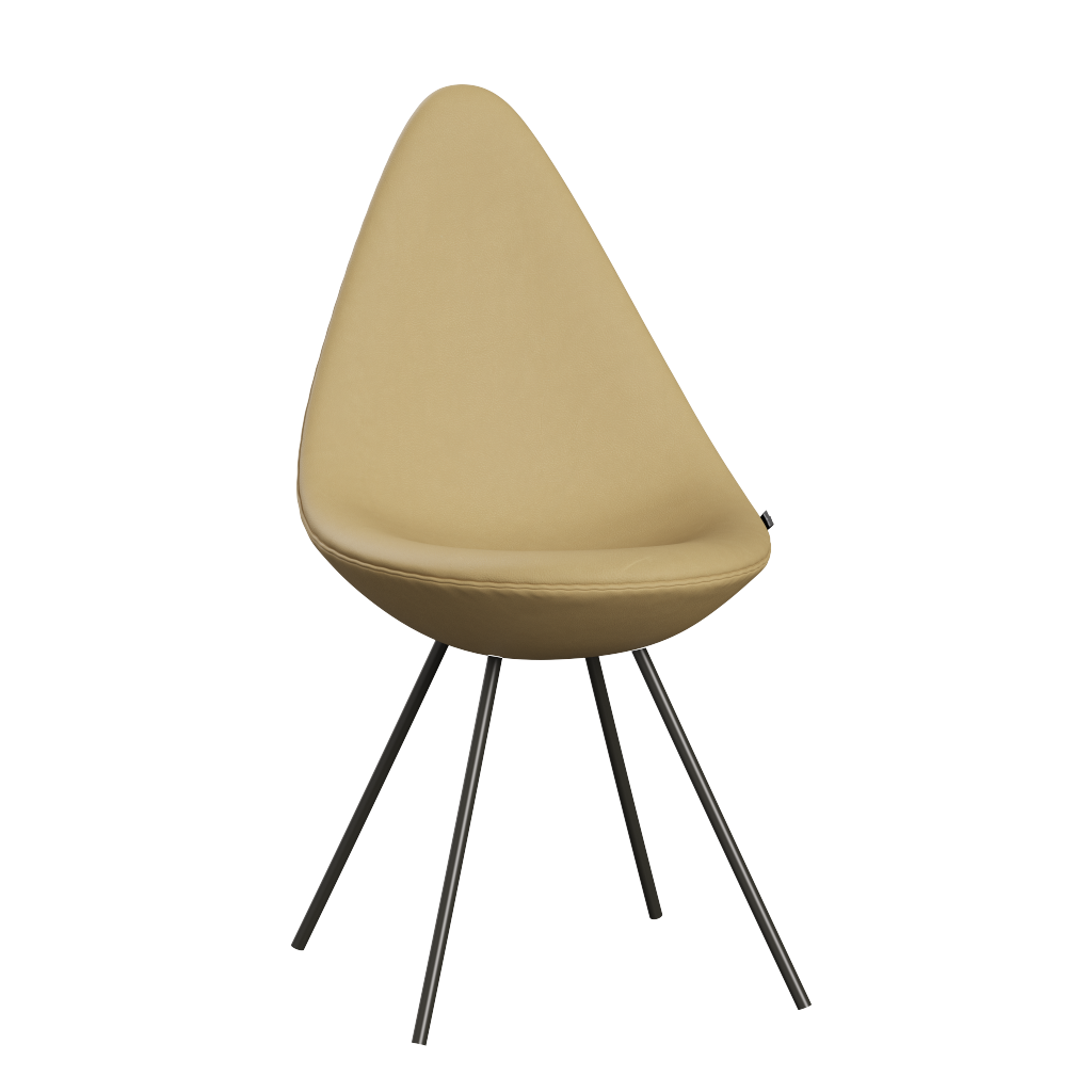 3110 Droppen, helklädd - Brun Brons av Arne Jacobsen - Haze læder - Beige - Jacobsen Plus