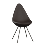 3110 Droppen, helklädd - Brun Brons av Arne Jacobsen - Haze læder - Dark Brown - Jacobsen Plus