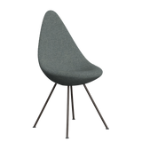 3110 Droppen, helklädd - Brun Brons av Arne Jacobsen - Hallingdal - 130 Grey - Jacobsen Plus