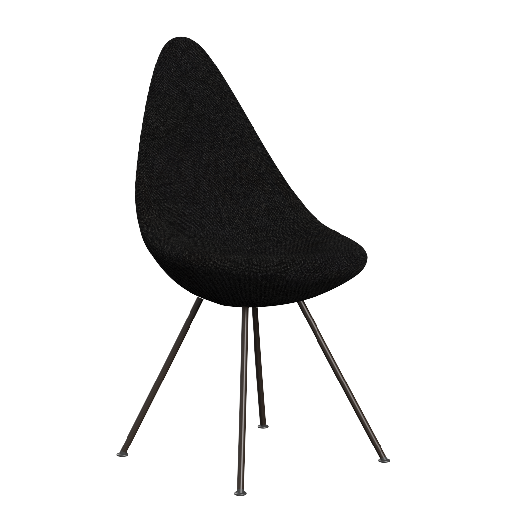 3110 Droppen, helklädd - Brun Brons av Arne Jacobsen - Hallingdal - 180 Charcoal - Jacobsen Plus
