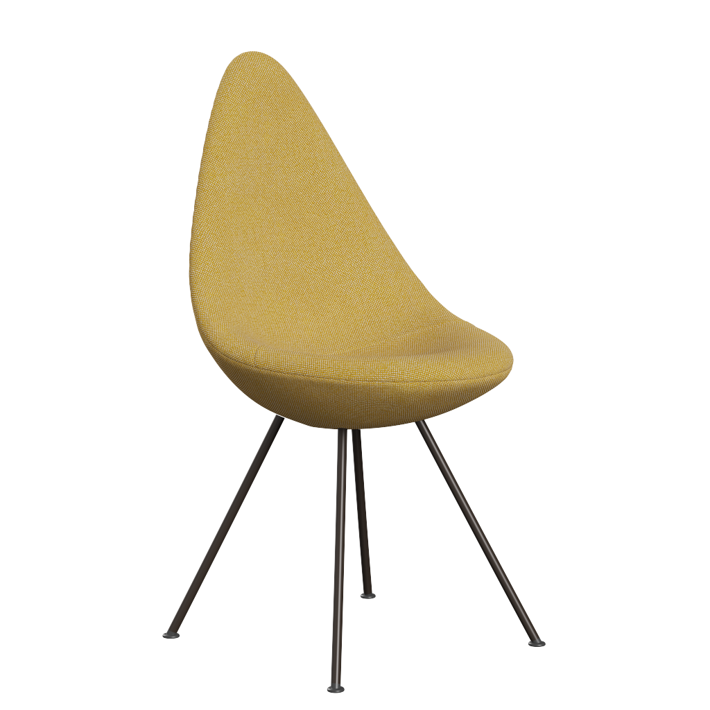 3110 Droppen, helklädd - Brun Brons av Arne Jacobsen - Hallingdal - 407 Yellow/White - Jacobsen Plus