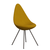 3110 Droppen, helklädd - Brun Brons av Arne Jacobsen - Hallingdal - 457 Mustard - Jacobsen Plus