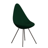 3110 Droppen, helklädd - Brun Brons av Arne Jacobsen - Hallingdal - 944 Glass Green - Jacobsen Plus