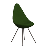 3110 Droppen, helklädd - Brun Brons av Arne Jacobsen - Hallingdal - 960 Grass Green - Jacobsen Plus