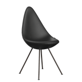 3110 Droppen, helklädd - Brun Brons av Arne Jacobsen - Essential læder - Black - Jacobsen Plus