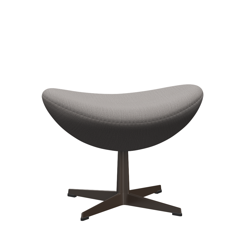 3127 Fotpall till Ägget, stativ i brun brons av Arne Jacobsen - Christianshavn - 1121 Beige - Jacobsen Plus