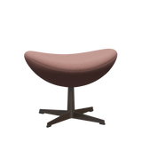 3127 Fotpall till Ägget, stativ i brun brons av Arne Jacobsen - Christianshavn - 1131 Orange/Red - Jacobsen Plus