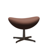 3127 Fotpall till Ägget, stativ i brun brons av Arne Jacobsen - Christianshavn - 1132 Beige/Orange - Jacobsen Plus