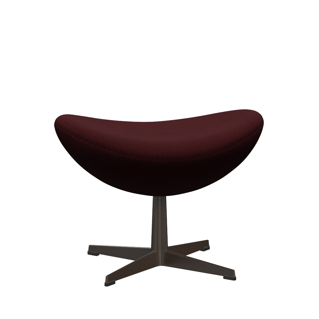 3127 Fotpall till Ägget, stativ i brun brons av Arne Jacobsen - Christianshavn - 1141 Red - Jacobsen Plus