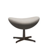3127 Fotpall till Ägget, stativ i brun brons av Arne Jacobsen - Hallingdal - 103 Light Grey - Jacobsen Plus