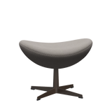 3127 Fotpall till Ägget, stativ i brun brons av Arne Jacobsen - Hallingdal - 113 Light Grey - Jacobsen Plus