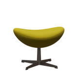 3127 Fotpall till Ägget, stativ i brun brons av Arne Jacobsen - Hallingdal - 420 Yellow/Green - Jacobsen Plus