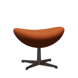 3127 Fotpall till Ägget, stativ i brun brons av Arne Jacobsen - Hallingdal - 526 Red/Curry - Jacobsen Plus