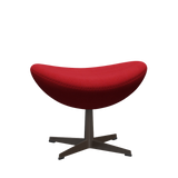 3127 Fotpall till Ägget, stativ i brun brons av Arne Jacobsen - Hallingdal - 680 Red - Jacobsen Plus