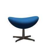 3127 Fotpall till Ägget, stativ i brun brons av Arne Jacobsen - Hallingdal - 723 Light Blue - Jacobsen Plus