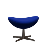3127 Fotpall till Ägget, stativ i brun brons av Arne Jacobsen - Hallingdal - 750 Blue - Jacobsen Plus