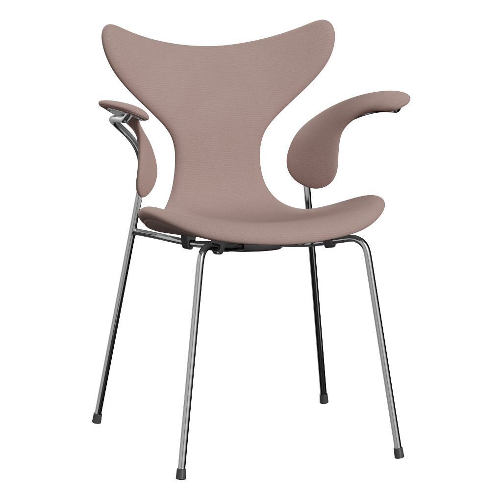3208 Liljan med armstöd, helklädd av Arne Jacobsen - Christianshavn - 1130 Light Red Uni - Jacobsen Plus