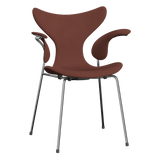 3208 Liljan med armstöd, helklädd av Arne Jacobsen - Christianshavn - 1133 Orange - Jacobsen Plus