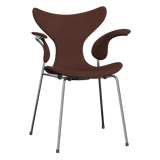 3208 Liljan med armstöd, helklädd av Arne Jacobsen - Christianshavn - 1134 Dark Orange - Jacobsen Plus