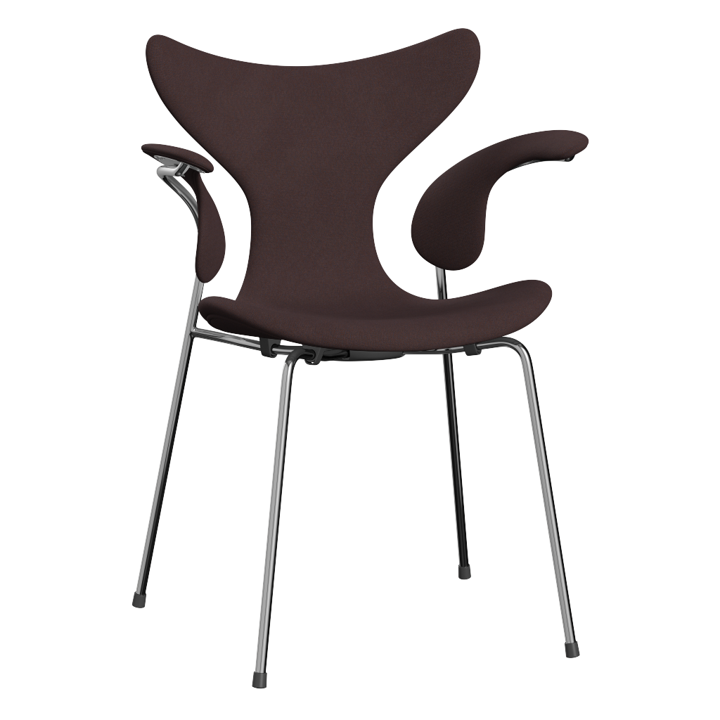 3208 Liljan med armstöd, helklädd av Arne Jacobsen - Christianshavn - 1135 Blue/Orange - Jacobsen Plus