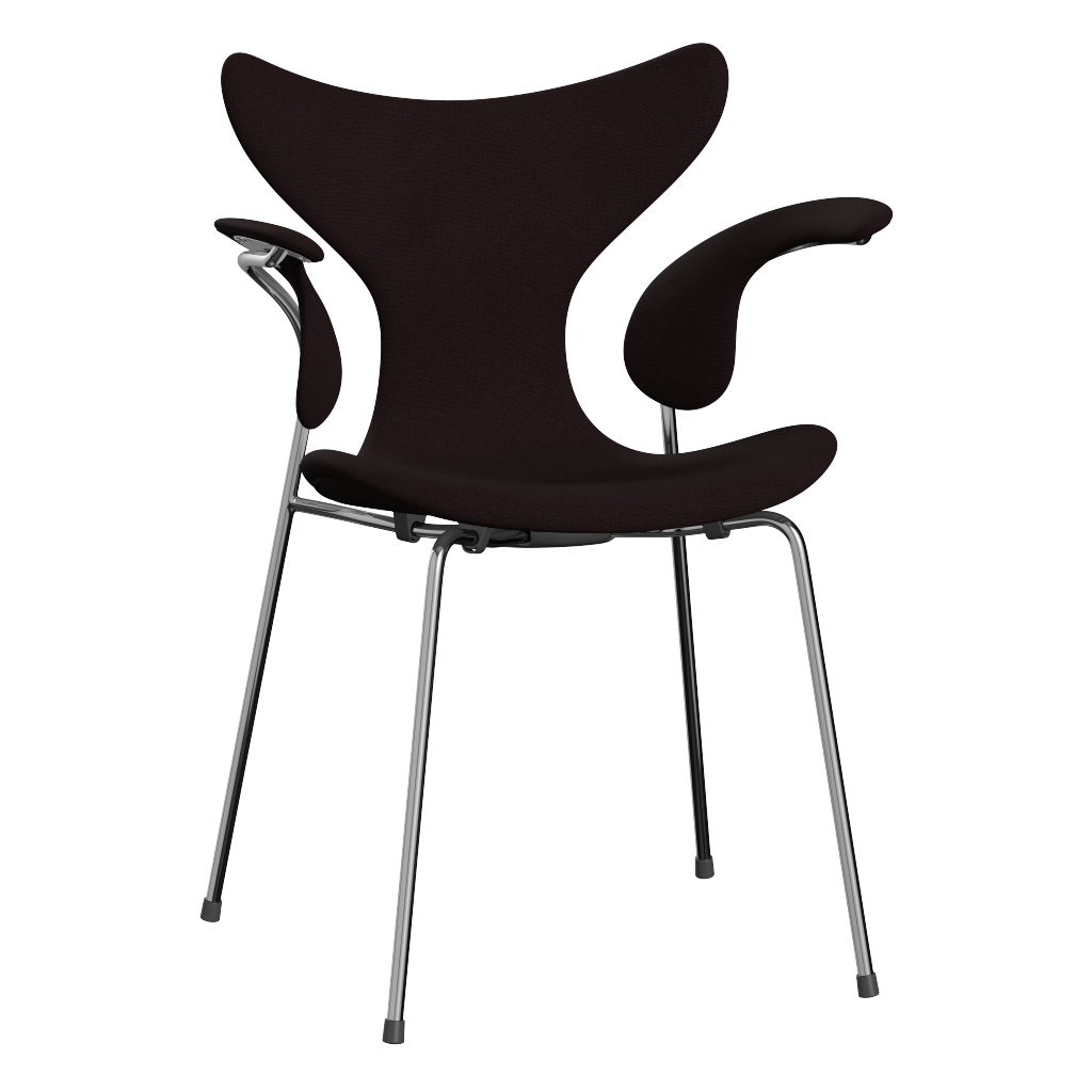 3208 Liljan med armstöd, helklädd av Arne Jacobsen - Christianshavn - 1142 Dark Red Uni - Jacobsen Plus