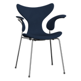 3208 Liljan med armstöd, helklädd av Arne Jacobsen - Christianshavn - 1154 Blue - Jacobsen Plus
