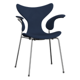 3208 Liljan med armstöd, helklädd av Arne Jacobsen - Christianshavn - 1155 Dark Blue - Jacobsen Plus