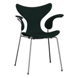 3208 Liljan med armstöd, helklädd av Arne Jacobsen - Christianshavn - 1161 Dark Green - Jacobsen Plus