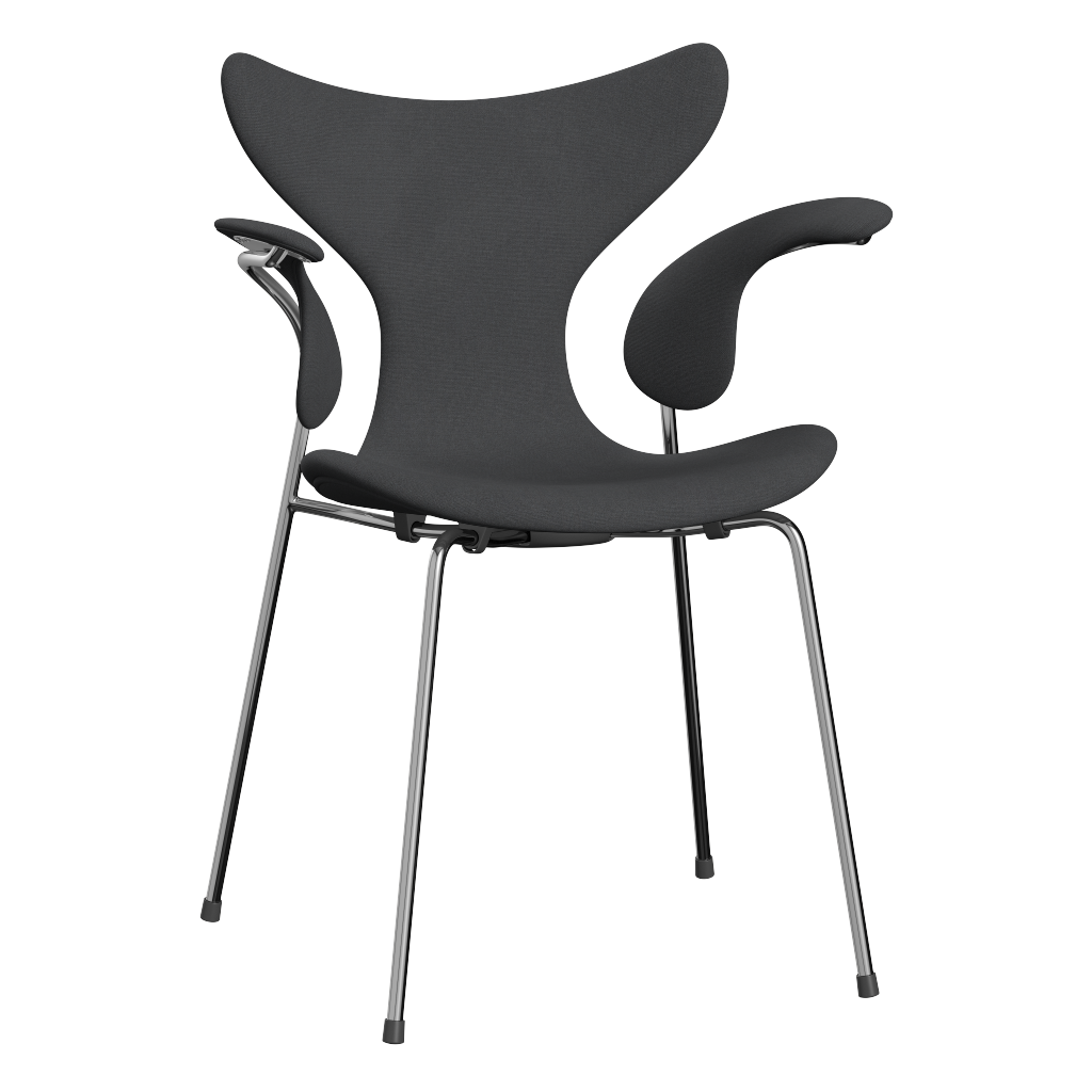 3208 Liljan med armstöd, helklädd av Arne Jacobsen - Christianshavn - 1172 Grey Uni - Jacobsen Plus