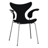 3208 Liljan med armstöd, helklädd av Arne Jacobsen - Christianshavn - 1175 Black Uni - Jacobsen Plus
