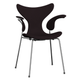 3208 Liljan med armstöd, helklädd av Arne Jacobsen - Christianshavn - 1242 Aubergine - Jacobsen Plus