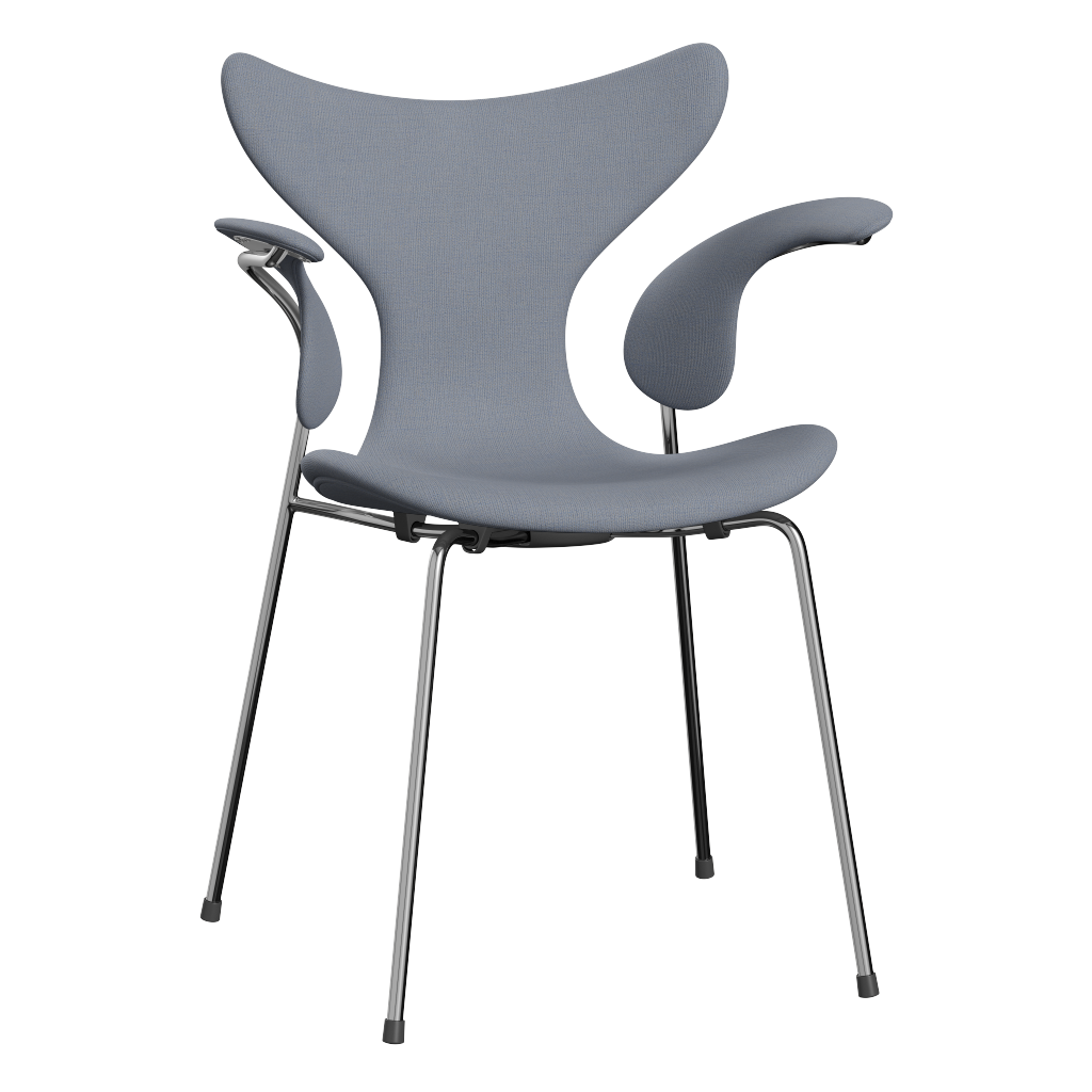 3208 Liljan med armstöd, helklädd av Arne Jacobsen - Christianshavn - 1251 Light Blue - Jacobsen Plus