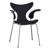 3208 Liljan med armstöd, helklädd av Arne Jacobsen - Christianshavn - 1255 Navy Blue - Jacobsen Plus