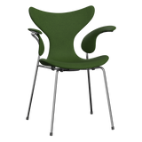 3208 Liljan med armstöd, helklädd av Arne Jacobsen - Christianshavn - 1263 Moss Green - Jacobsen Plus